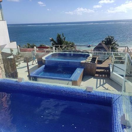 Bonita Habitacion Con Pequena Piscina A Aire Libre Puerto Morelos Exterior foto